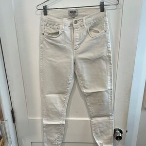 AGOLDE Women's Cream Jeans